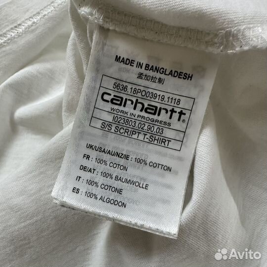 Футболка Carhartt Оригинал