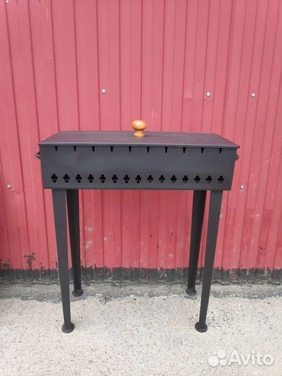 Новый мангал с крышкой