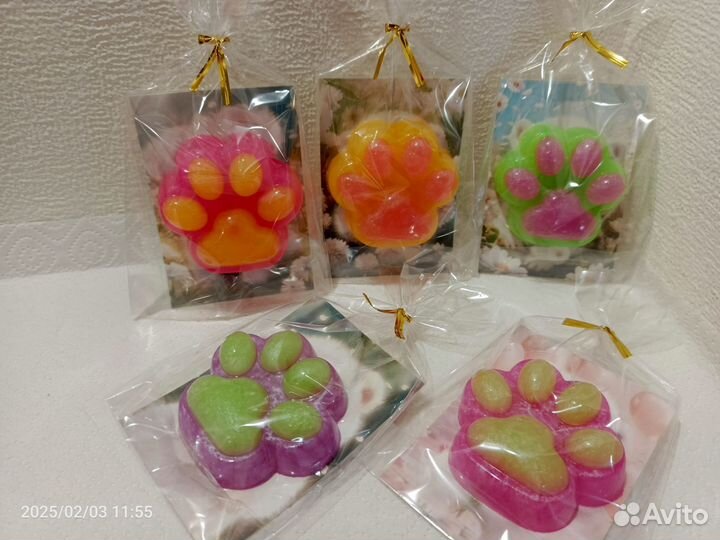 Желейное мыло ручной работы