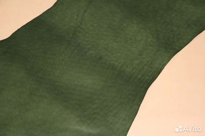 Кожа. Изумруд с покрытием. 1,3-1,5 мм