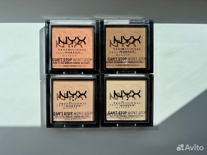 Пудра компактная nyx