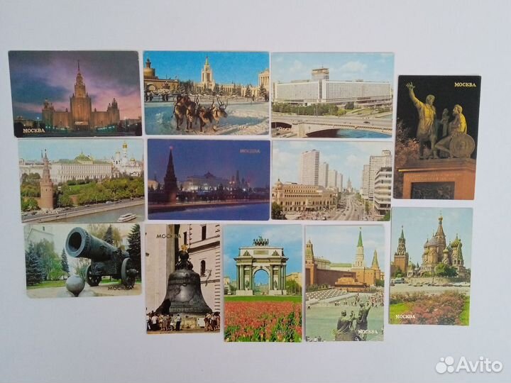 Наборы календариков СССР