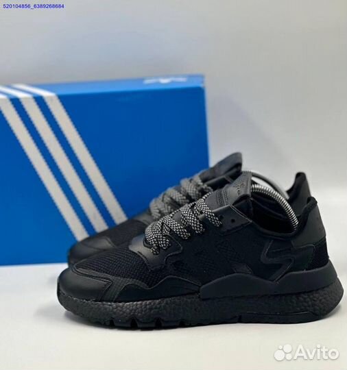 Кроссовки Adidas Nite Jogger Black (Арт.32064)