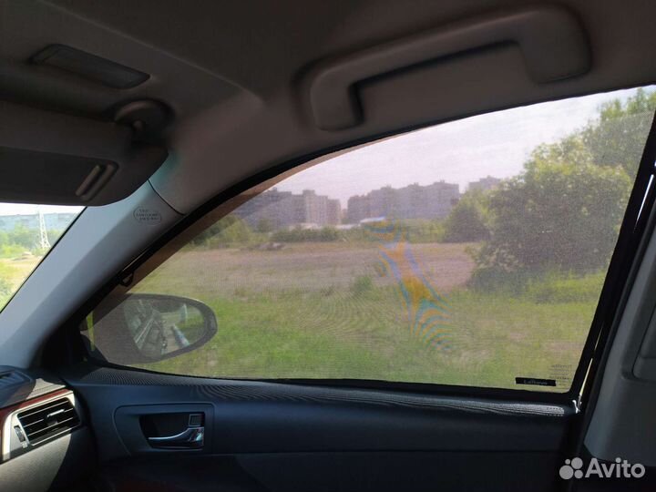 Каркасные шторки на camry