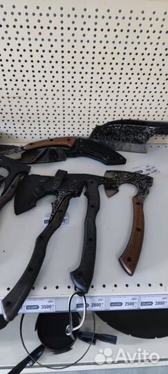 Кованые топоры и ножи для Подарка