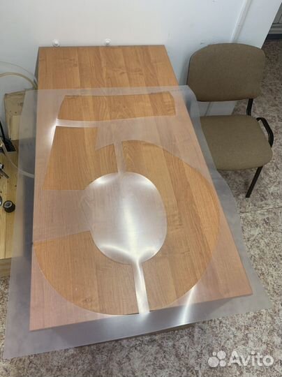 Трафарет для стен из оргстекла