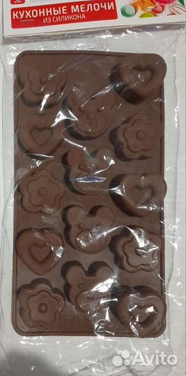 Для шоколада и мармелада силиконовая форма
