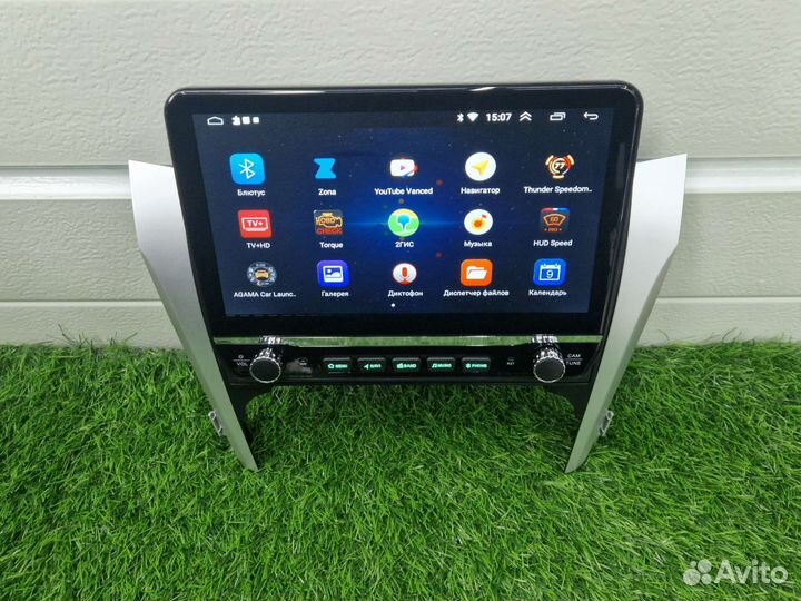 Магнитола Андроид Тесла Тайота Камри 50 10.3дюйма