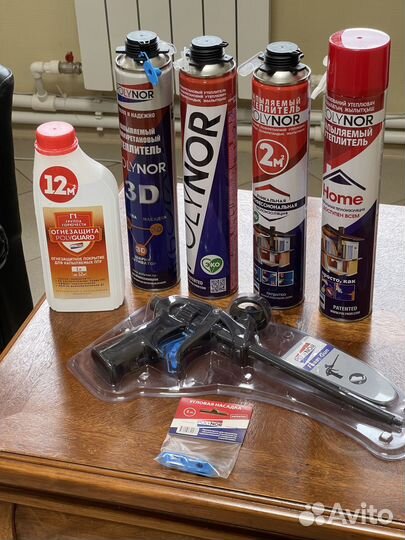 Утеплитель в баллонах