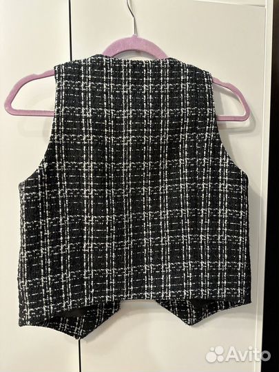 Костюм юбка с жилеткой