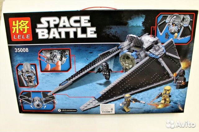 Конструктор 35008 Space Battle 563дет Ударный истр