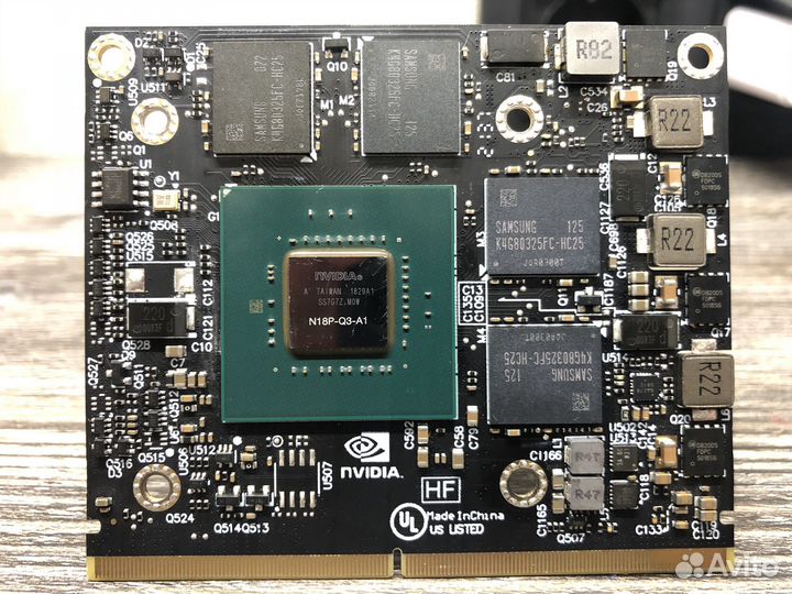 Видеокарта nvidia Quadro P2000M 4GB MXM 3.1 Type A