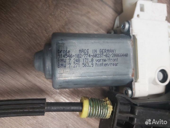 Стеклоподъемник передний левый Bmw 528I F10