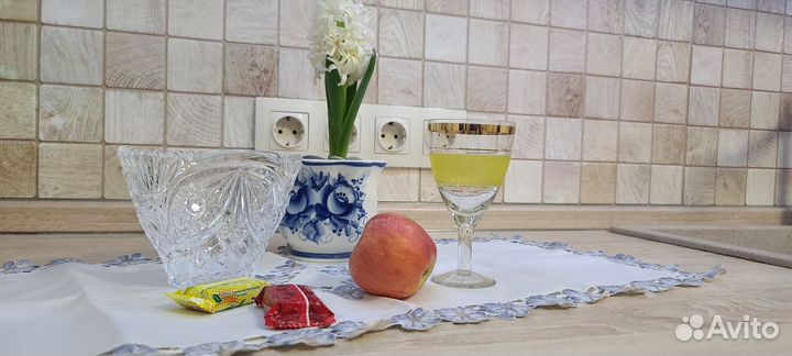 Хрусталь, стекло СССР, конфетница, фужер, бокал