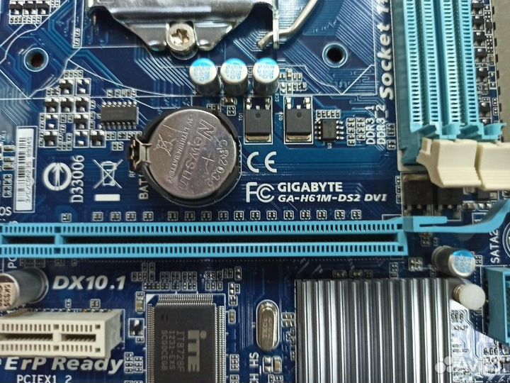 Материнская плата 1155 Gigabyte