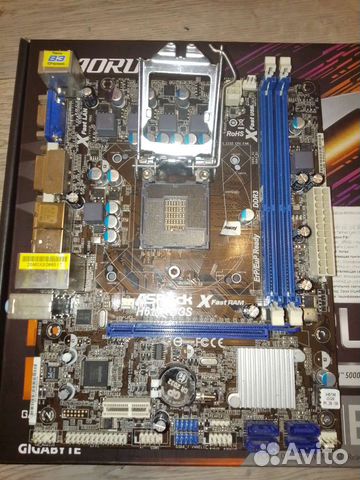 Материнская плата AsRock h61m-dgs soc 1155 купить в Москве ...