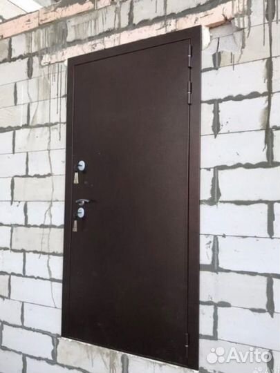 Дверь входная металлическая без глазка