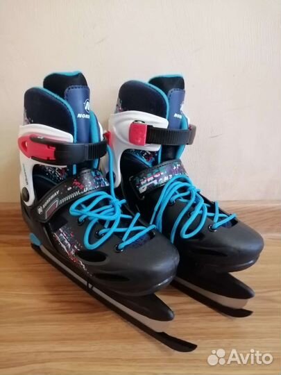 Коньки детские раздвижные nordway 30 33