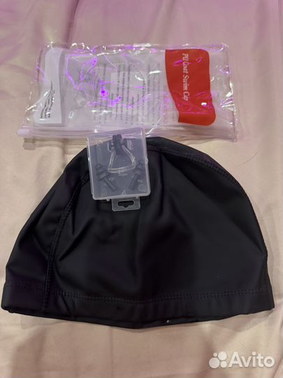 Шапка для плавания взрослая