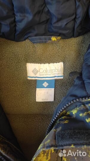 Куртка зимняя для мальчика 10-12 Columbia 140-152