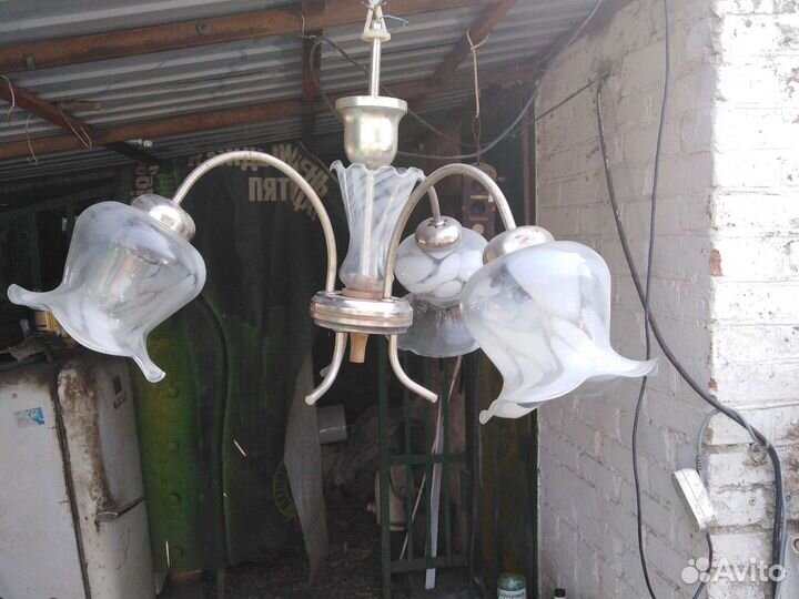 Люстры СССР в ассортименте