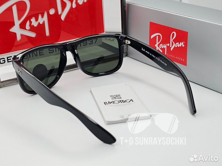 Очки Ray Ban 4165 Justin Зелёные