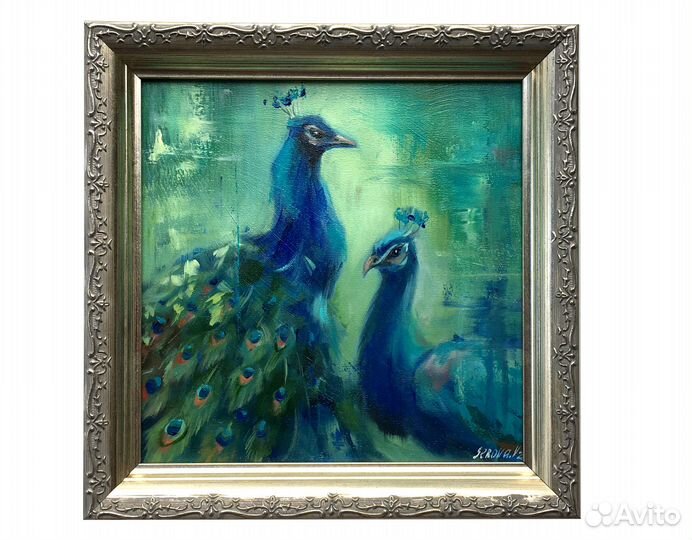 Картины маслом с птицами