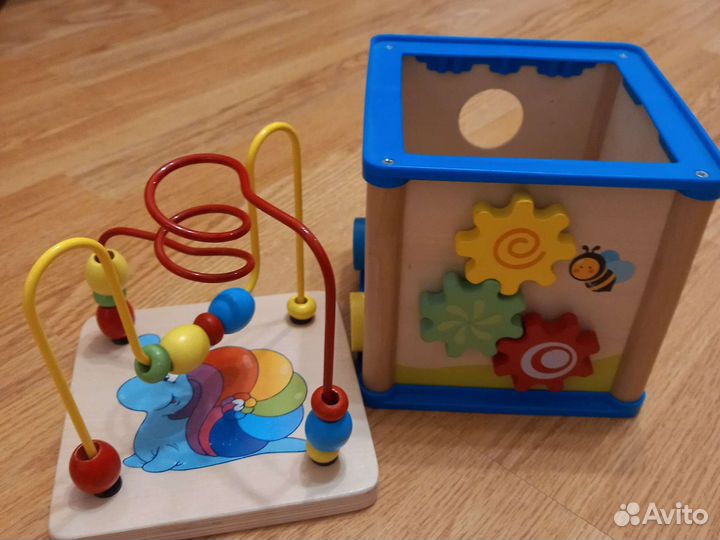 Сортер +1 для детей. Развивающая игрушка