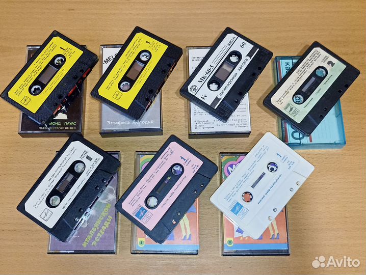 Аудиокассеты фирма 