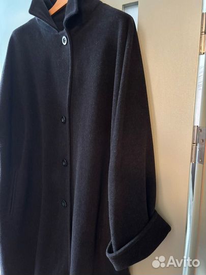 Пальто шерсть бренд peter hahn винтаж Германия