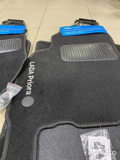 Ковры салона текстильные новые на ваз