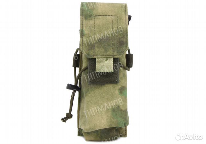 Подсумок на 2 магазина ак-серии Wartech MP-105 мох