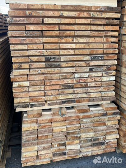 Доска обрезная 40х150 ГОСТ, сосна