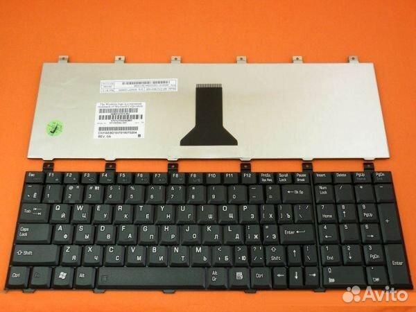 Клавиатура для ноутбука Toshiba M60, P100 silver