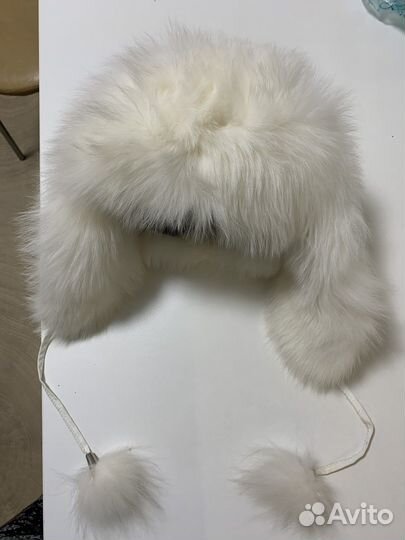 Шапка женская мех кролика