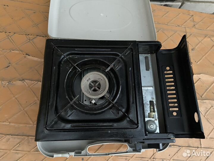 Плита походная со штуцером под балон