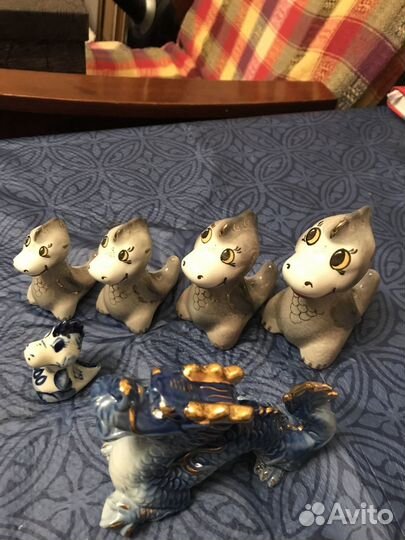 Дракон керамика