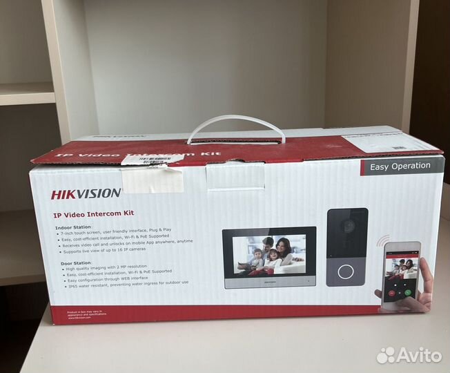 Комбинированный домофон hikvision DS-KIS603-P