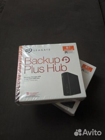 Внешний жесткий диск Seagate Backup+ Hub на 8тб объявление продам