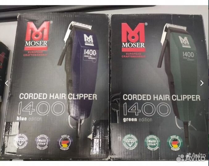 Машинка для стрижки волос moser 1400-0051 Edition