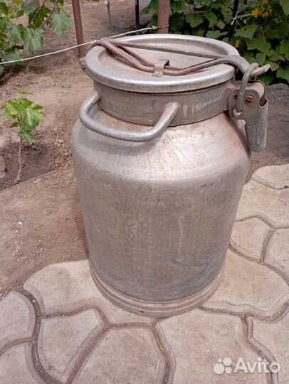 Фляга алюминиевая бу 40л