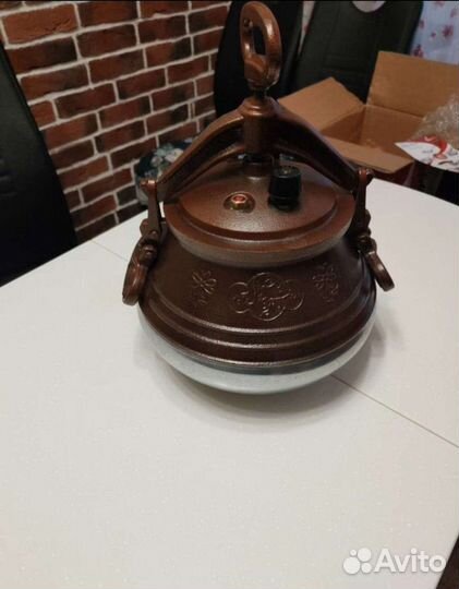 Афганский казан 8 литров двухцветный