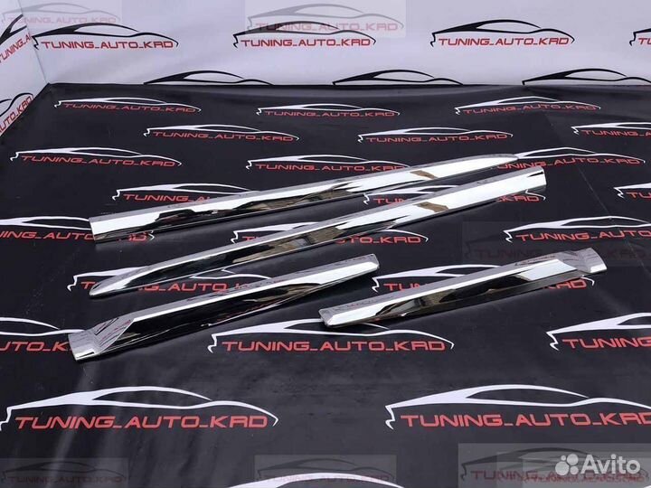 Молдинги дверей Toyota Land Cruiser Prado 150 G356