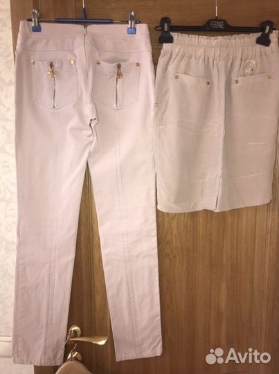 Юбка, брюки и футболка р 42