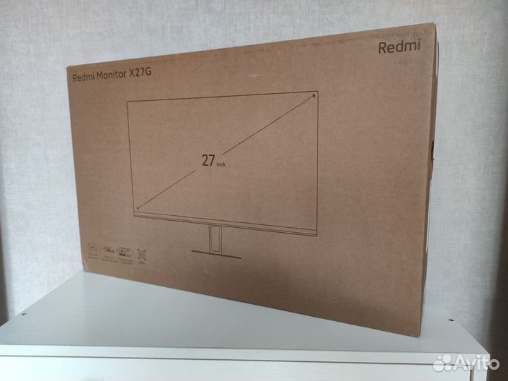 Новый монитор Redmi monitor X27G 165Гц