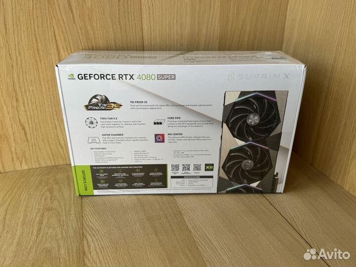 MSI GeForce RTX 4080 super suprim X