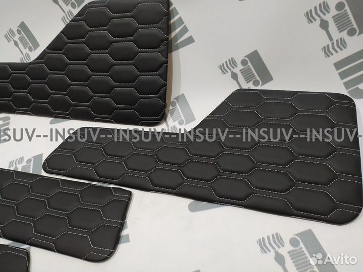 Вставки в двери из экокожи Нива Урбан 