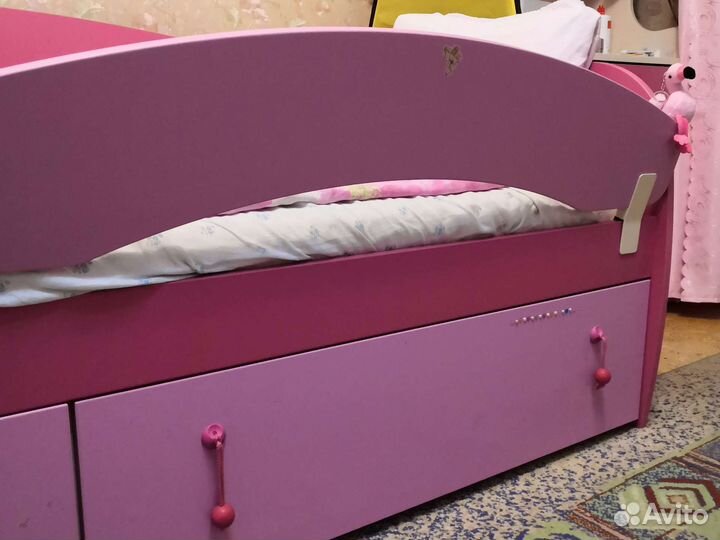 Бортик, барьер, защита для детской кровати