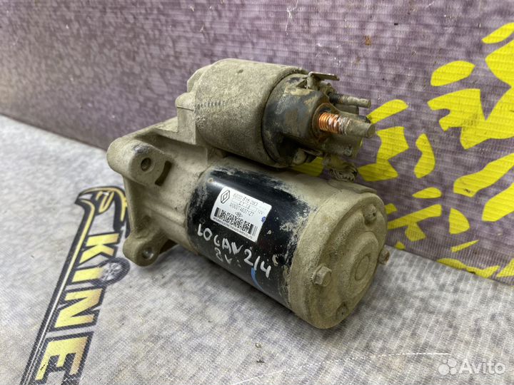 Стартер 8V Логан Сандеро Ларгус Дастер Меган