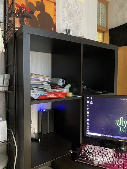 Стол стеллаж икеа